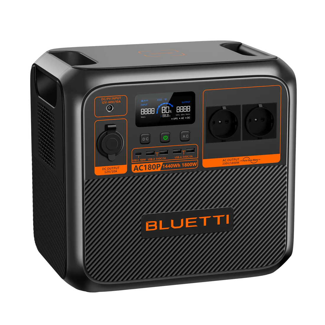 Statie de energie portabila BLUETTI AC180P 1800W 1440Wh - power station