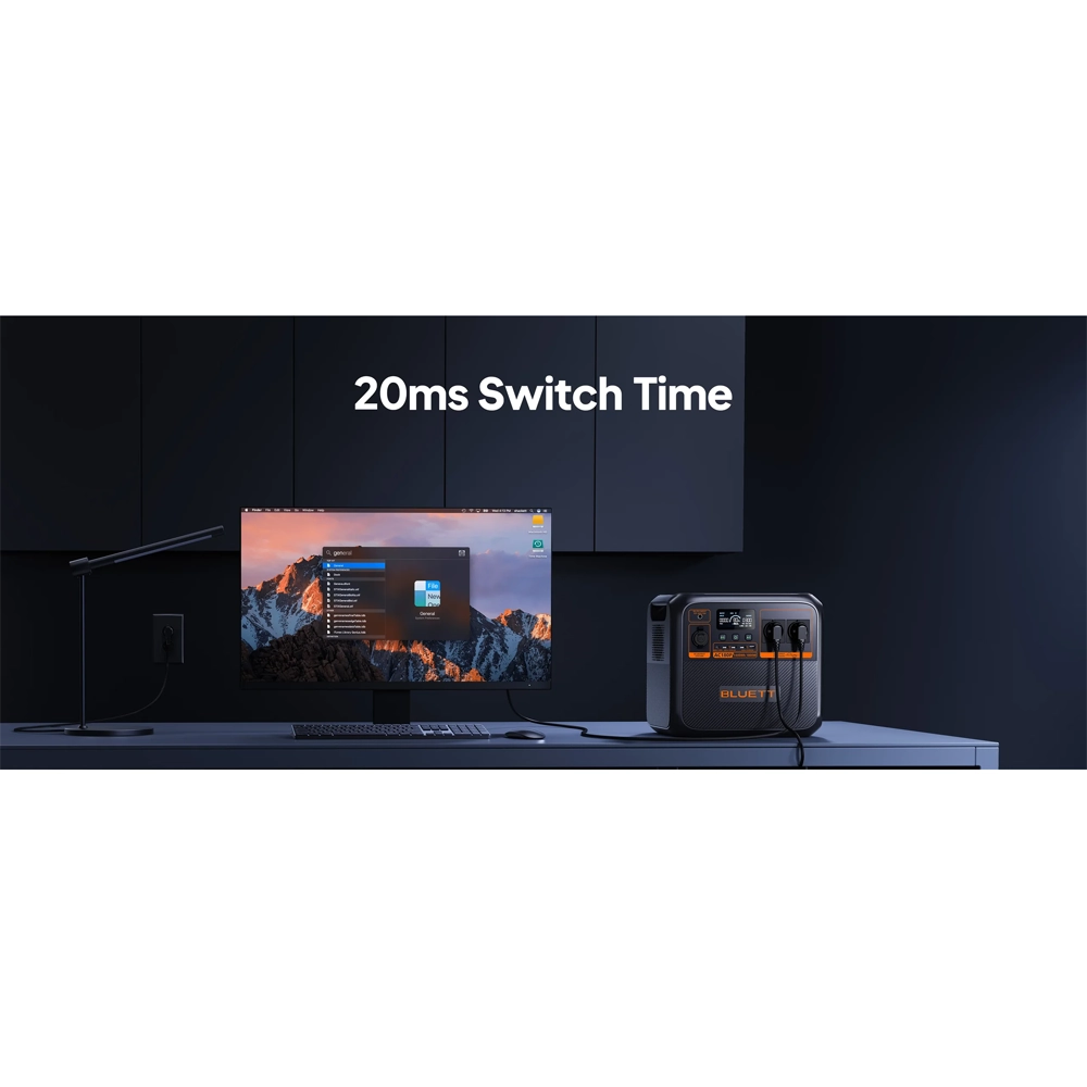 Statie de energie portabila BLUETTI AC180P 1800W 1440Wh - power station - imagine 7