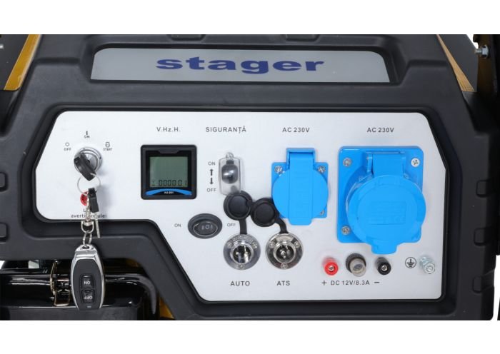 Stager FD 6500ER Automatic Generator curent monofazat, 230V, 5.5kW, benzină, conector ATS, multistart - imagine 5