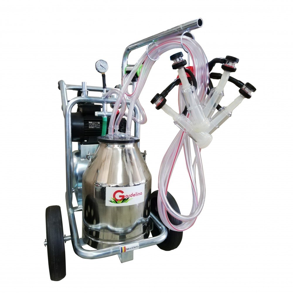 Aparat de muls capre/oi GARDELINA GREEN LINE T130 INOX PS