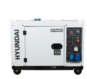 Generator de curent monofazat cu motor diesel HYUNDAI HY-DHY8600SE