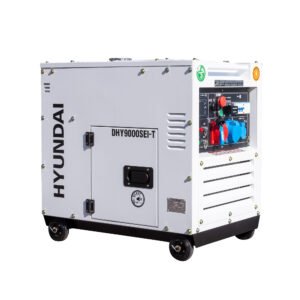 Generator de curent inverter trifazat cu motor diesel Hyundai DHY9000SEi-T