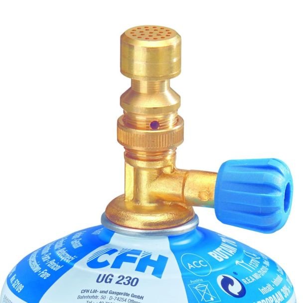Arzator Bunsen pentru laborator CFH 52175, BL 1700, include 1 butelie cu gaz