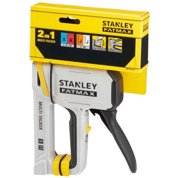 Capsator 2 in 1 Stanley FMHT70100-0, special pentru cabluri, capse 6 -14 mm