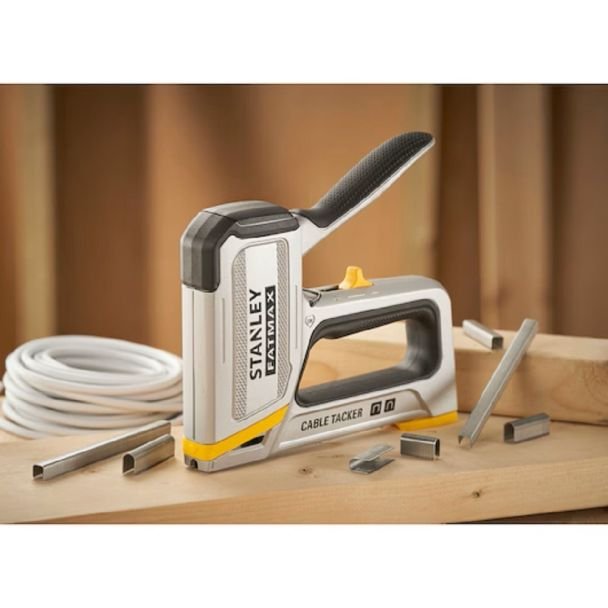 Capsator 2 in 1 Stanley FMHT70100-0, special pentru cabluri, capse 8 -14 mm
