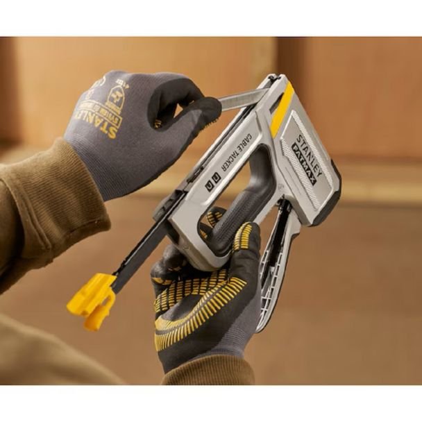 Capsator 2 in 1 Stanley FMHT70100-0, special pentru cabluri, capse 8 -14 mm
