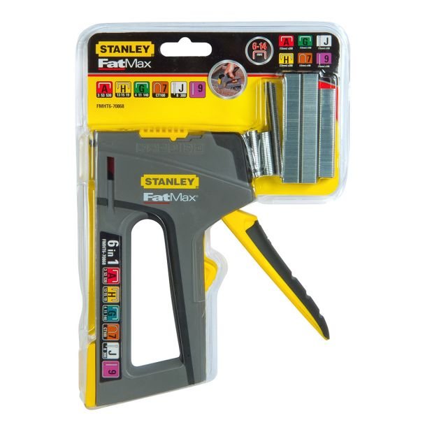 Capsator manual 6 in 1 Stanley FMHT6-70868, TR 75, 6 tipuri de consumabile