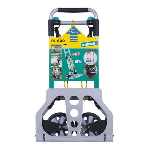 Carucior transport marfa pliabil Wolfcraft TS 600 5505000, sarcina maxima 70 kg