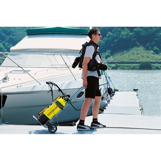 Carucior transport marfa pliabil Wolfcraft TS 600 5505000, sarcina maxima 70 kg