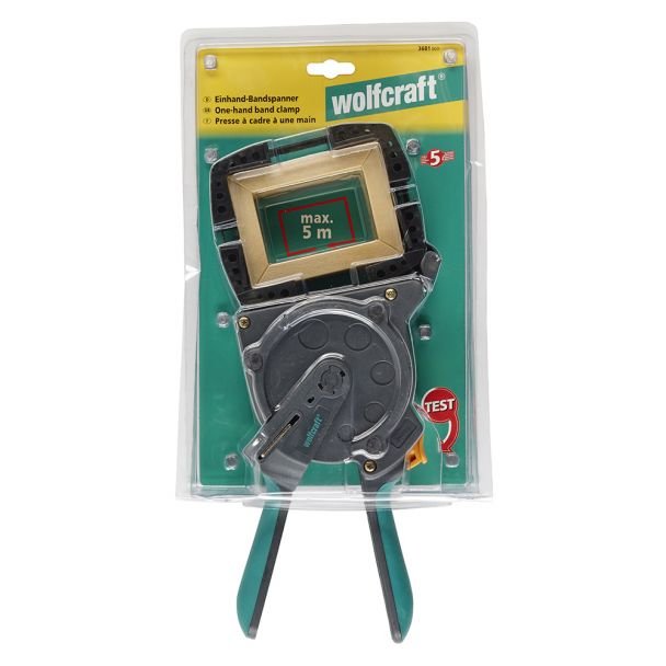 Chinga de strangere cu o singura mana Wolfcraft 3681000, 5 m