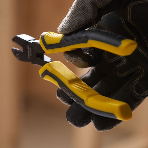 Cleste cu taiere diagonala Stanley STHT0-74362, 150 mm, Dynagrip