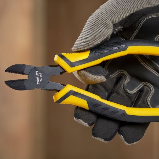 Cleste cu taiere diagonala Stanley STHT0-74455, 180 mm, Dynagrip