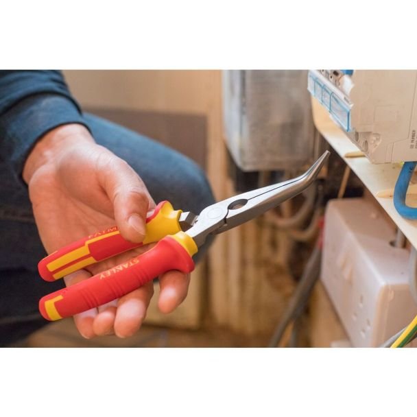 Cleste cu varf bont VDE Stanley Fatmax 0-84-008, 200 mm, 1000 V