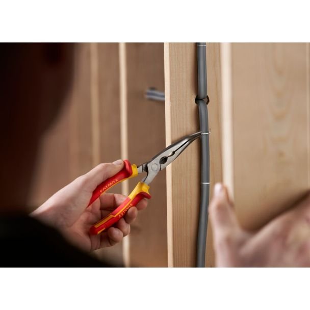 Cleste cu varf bont VDE Stanley Fatmax 0-84-008, 200 mm, 1000 V