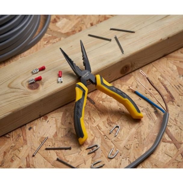 Cleste cu varf lung Stanley Dynagrip STHT0-74363, 150 mm