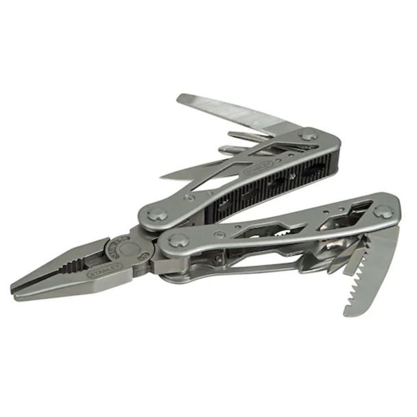 Cleste multifunctional 12 in 1 Stanley 0-84-519, in toc textil cu agatatoare pentru curea