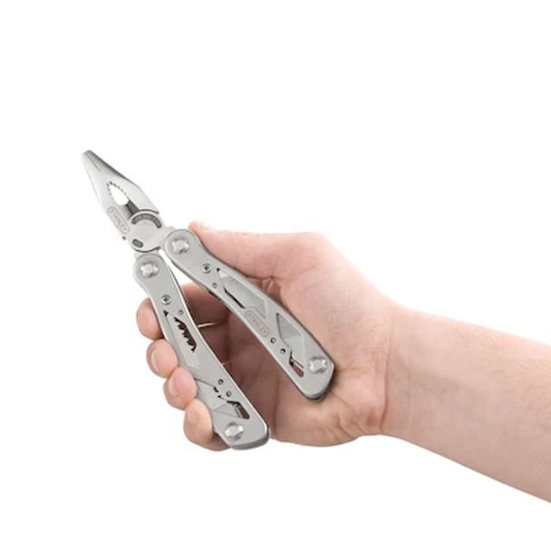 Cleste multifunctional 12 in 1 Stanley 0-84-519, in toc textil cu agatatoare pentru curea