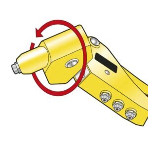 Cleste pentru nituri Stanley 6-MR77, cap rotativ