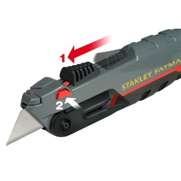 Cuțit utilitar, cu retragere automată STANLEY, 0-10-242