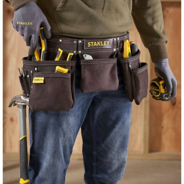 Curea din piele cu buzunare Stanley STST1-80113, 145 x 9 x 26 cm