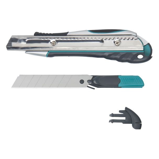 Cutter profesional Wolfcraft 4284000, latime lama 18 mm, carcasa metalica