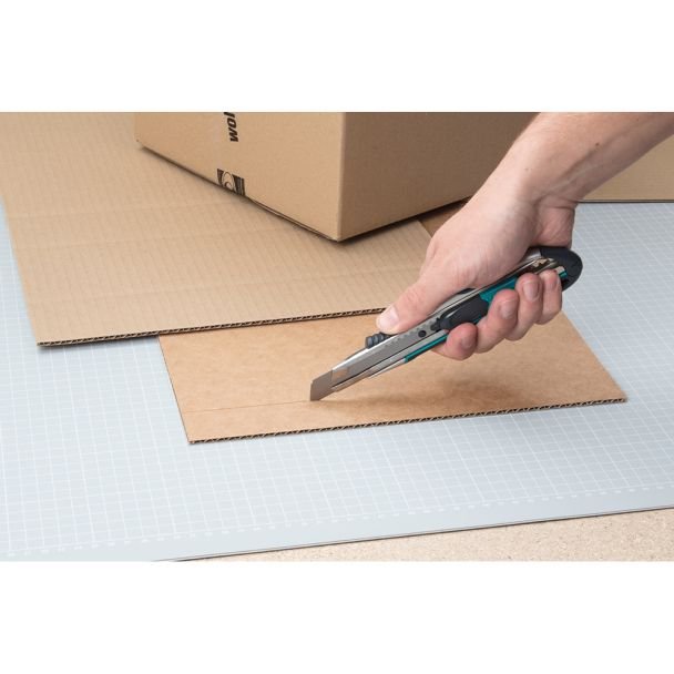 Cutter profesional Wolfcraft 4284000, latime lama 18 mm, carcasa metalica