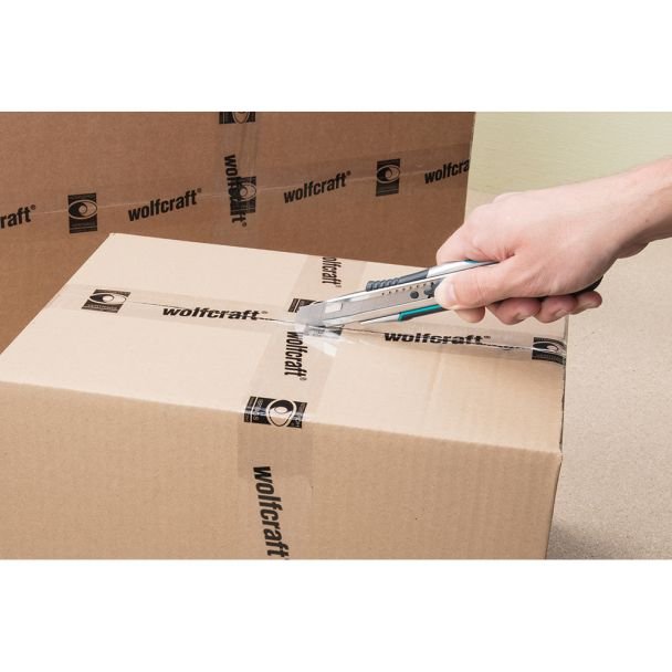 Cutter profesional Wolfcraft 4284000, latime lama 18 mm, carcasa metalica