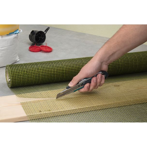 Cutter profesional Wolfcraft 4284000, latime lama 18 mm, carcasa metalica