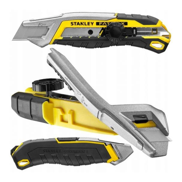 Cutter SNAP-OFF Stanley FATMAX FMHT10592-0, roata blocare, 18 mm