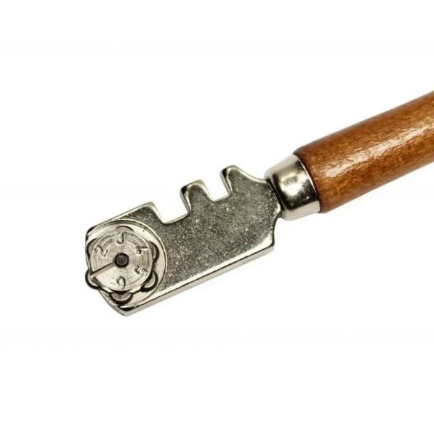 Dispozitiv taiat sticla Stanley 0-14-040, maner lemn lacuit