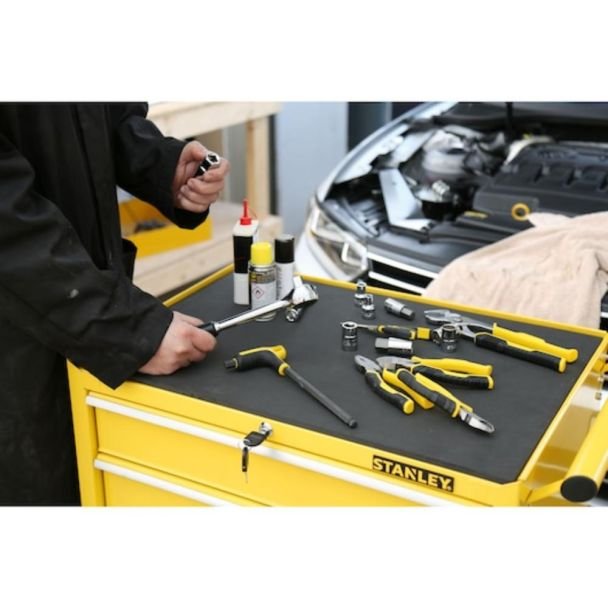 Dulap de scule mobil Stanley STMT1-75063, cu 4 sertare, 63 cm, metalic