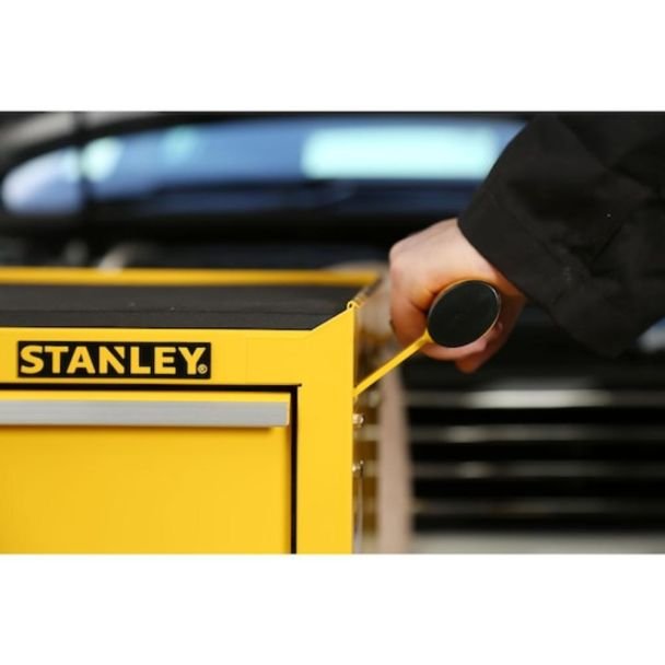 Dulap de scule mobil Stanley STMT1-75063, cu 4 sertare, 63 cm, metalic