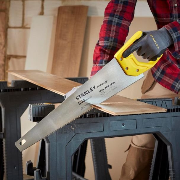 Fierastrau de mana Sharpcut Stanley STHT20371-1, 11 TPI, 500 mm