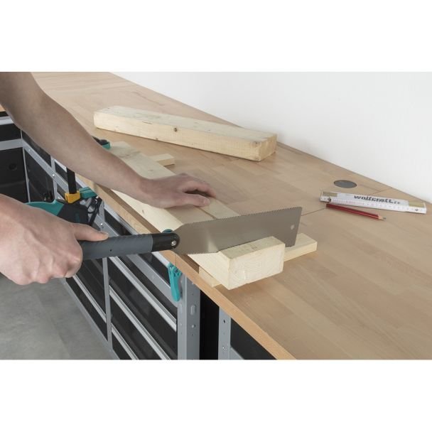 Fierastrau japonez Wolfcraft 6951000, 240 mm, 8 / 17 TPI