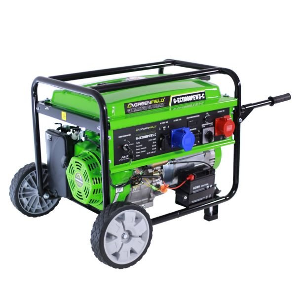 Greenfield G-EC11000PEW3-C – generator benzină 9,2 kVA 400/230 V profesional