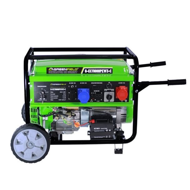 Greenfield G-EC11000PEW3-C – generator benzină 9,2 kVA 400/230 V profesional - imagine 2