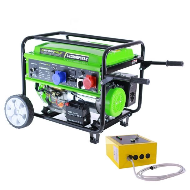 Greenfield G-EC11000PEW3-C+ATS_11000 – generator benzină 9,2 kVA 400/230 V cu ATS - imagine 8