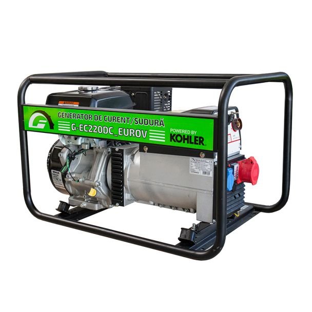 GreenField G-EC220DC EUROV – generator de curent și sudură trifazat 6,1 kVA, 220 A - imagine 3