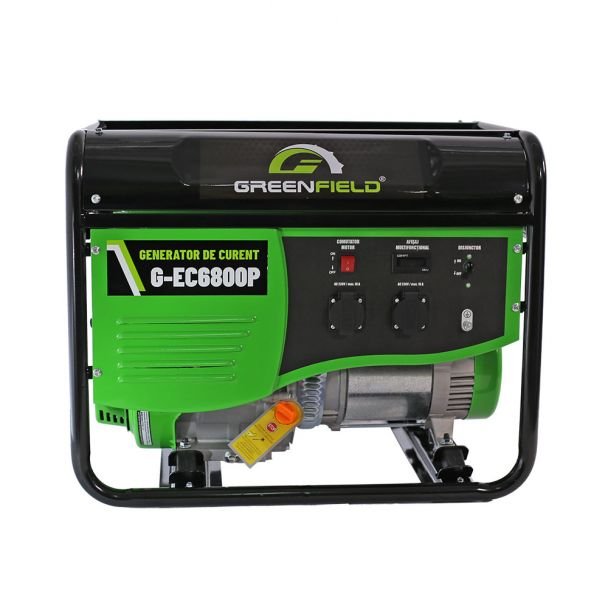 Greenfield G-EC6800P – generator benzină 6,1 kVA monofazat portabil - imagine 2
