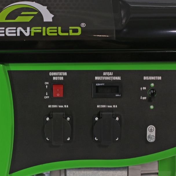 Greenfield G-EC6800P – generator benzină 6,1 kVA monofazat portabil - imagine 7