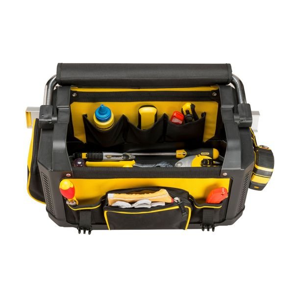 Geanta textila cu maner metalic Stanley Fatmax 1-79-213, 49 x 28 x 31 cm
