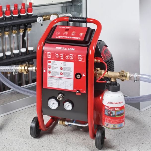 Instalatie pentru curatarea tevilor Rothenberger ROPULS eDM, 230V, max 7 bari, max 5 mc/h