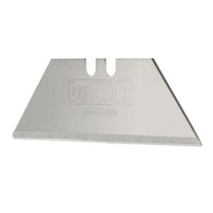 Lama trapez pentru cutter Dewalt DWHT11004-2, 62 x 19 mm, varfuri ascutite, set de 10 bucati