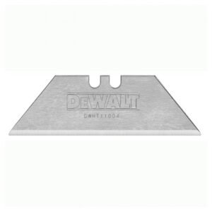 Lama trapez pentru cutter Dewalt DWHT11004-2, 62 x 19 mm, varfuri ascutite, set de 10 bucati