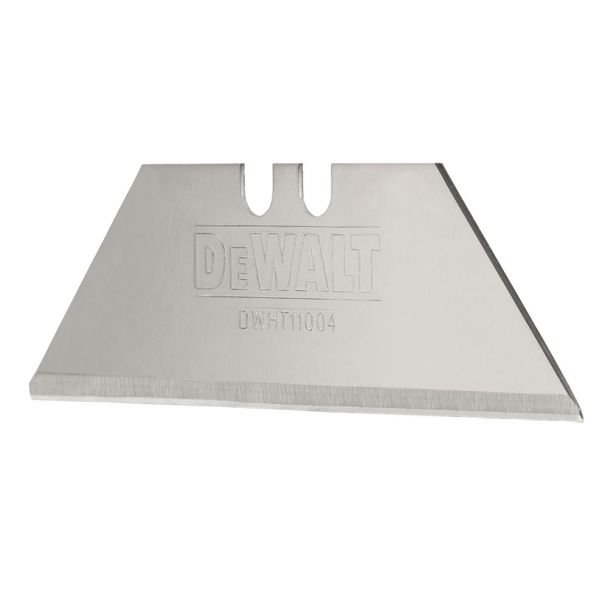Lama trapez pentru cutter Dewalt DWHT11004-7, 62 x 19 mm, varfuri ascutite, set de 75 bucati