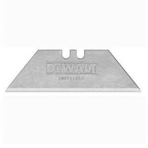 Lama trapez pentru cutter Dewalt DWHT11004-7, 62 x 19 mm, varfuri ascutite, set de 75 bucati