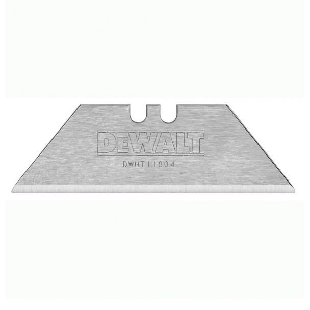 Lama trapez pentru cutter Dewalt DWHT11004-7, 62 x 19 mm, varfuri ascutite, set de 75 bucati