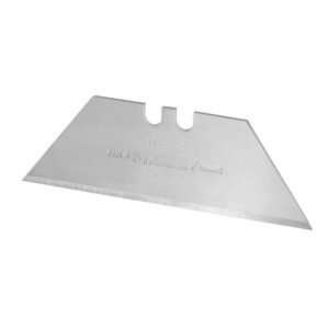 Lama trapez pentru cutter Stanley 1-11-921, 62 x 19 mm, varfuri ascutite, set de 100 bucati