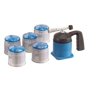 Lampa cu gaz CFH 52159, LM 1000, include 5 butelii