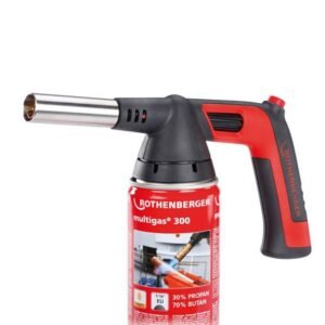 Lampa de gaz ergonomica pentru lipiri moi Rothenberger 1000002360, Rofire 4 Piezo, 22 mm